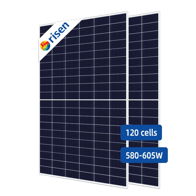 Top 10 Solar Panel Manufacturer In China Risen Solar Panel 400W 450W Half Cut Photovoltaic Module Solar Panels Prices