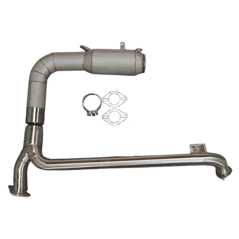 

Jagrow 304SS Catted Downpipe with Heated shield for Porsche 718 Boxster/Cayman 2020+ euro 6