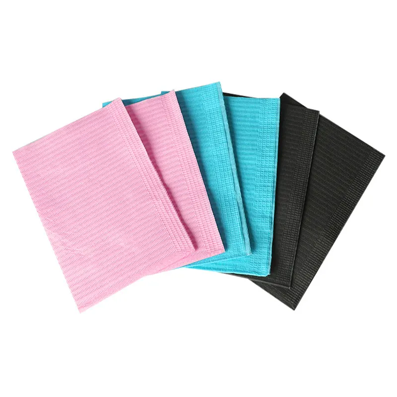 Free Shiping Tattoo Clean Pad Waterproof Disposable Cleaning Wipes TableCloth Cover Patient Dental Napkins Tattoo Bib Accessory