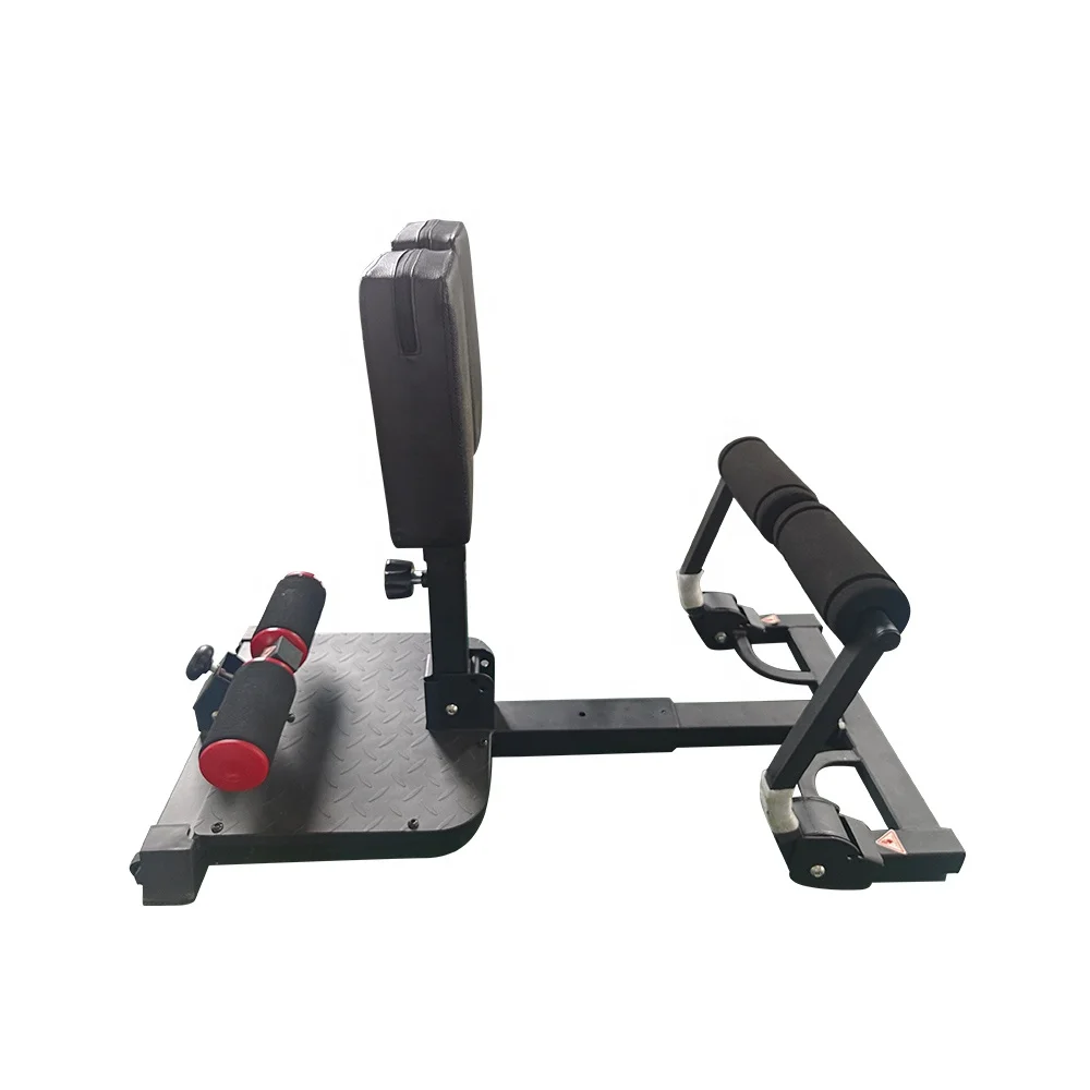 Máquina de crouch profundo para llevar el cuerpo, ejercitador del suelo pélvico de glúteos, entrenador de empuje profundo ajustable para cadera, banco de sentadillas para entrenamiento central