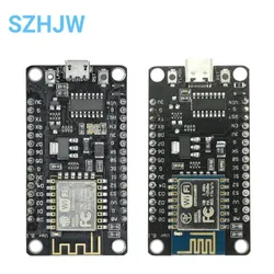 ESP8266 Serial Port Módulo WiFi, NodeMCU, Lua V3, Placa de Desenvolvimento de Internet das Coisas, TYPE-C, Interface Micro USB, CH340