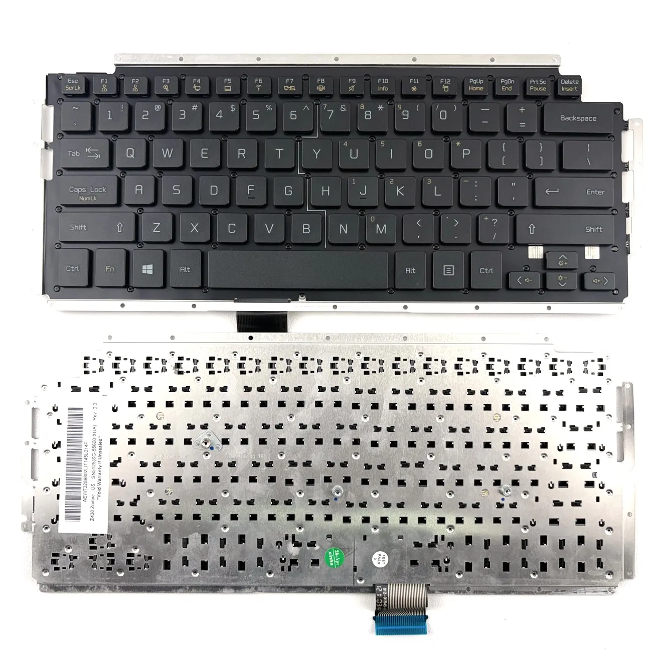 Teclado de laptop americano para LG Ultrabook Z430 Zodiac Z430-G Z430-SVC Z435 Z45 Z450 Z450-G Z455 Z460