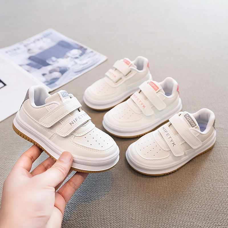 Unisex Kids Active Shoes 2026 New Autumn Toddler Walking Shoes Soft Sole Breathable Versatile Chic Kids School Trainers 4-6years