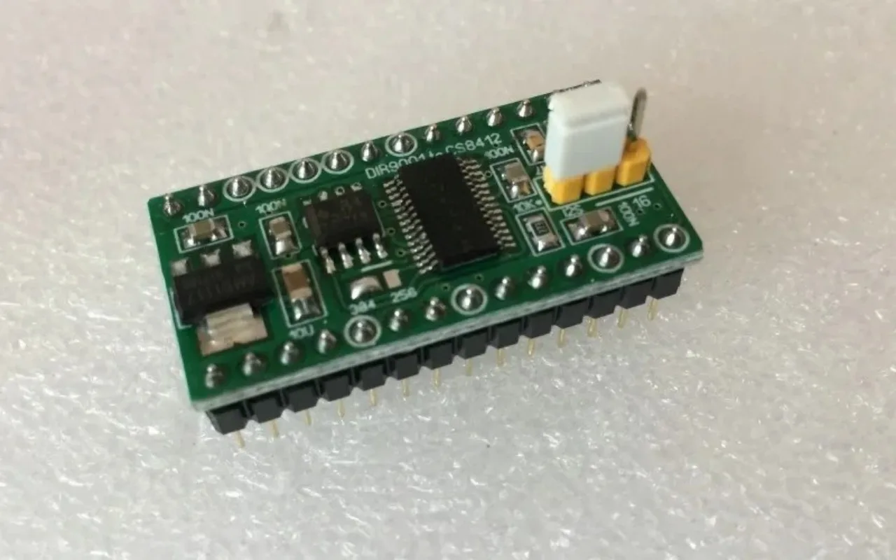 Multi IC Digital Audio Signal Conversion Board DIR9001 CS8416 WM8804 to CS8412 3623 for Electronics Projects