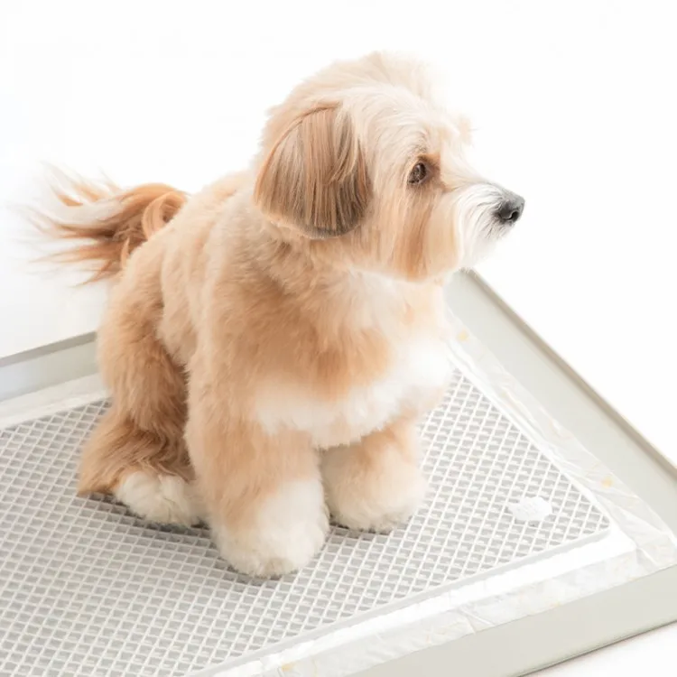 Pet Silicone Pee Pad Grid Toilet Mat Dog Training Pad Waterproof Reusable