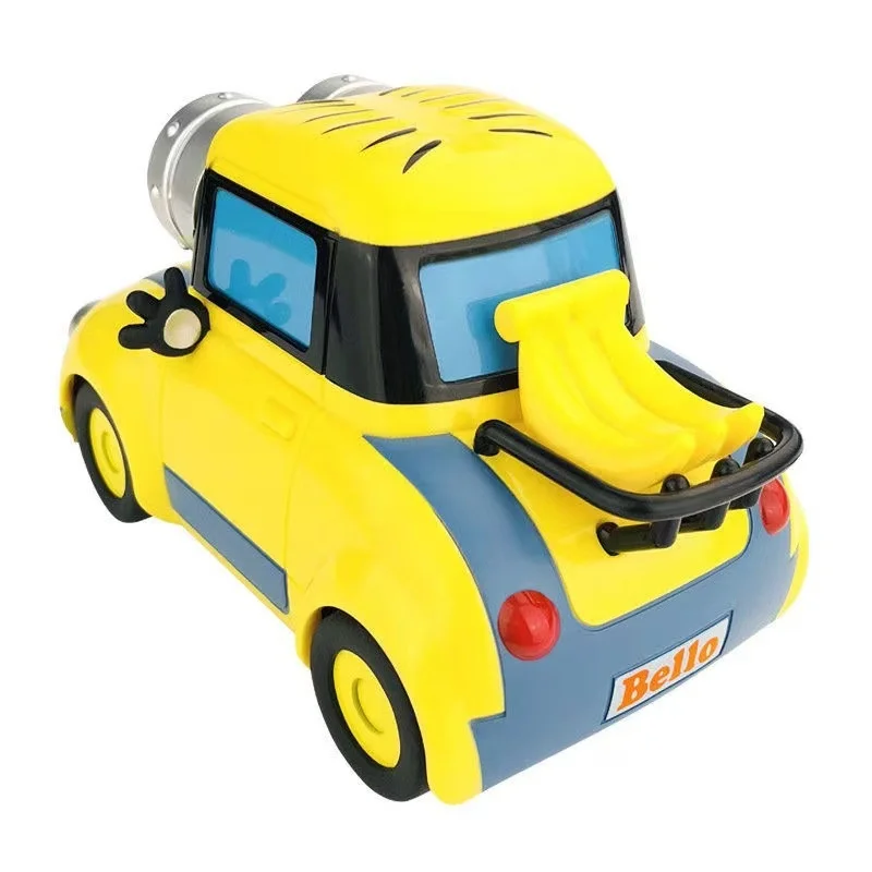 Echte Minions draadloze afstandsbediening auto kinderspeelgoed hoge snelheid vierwielaandrijving klimoog gloeiend oplaadstijl cadeau