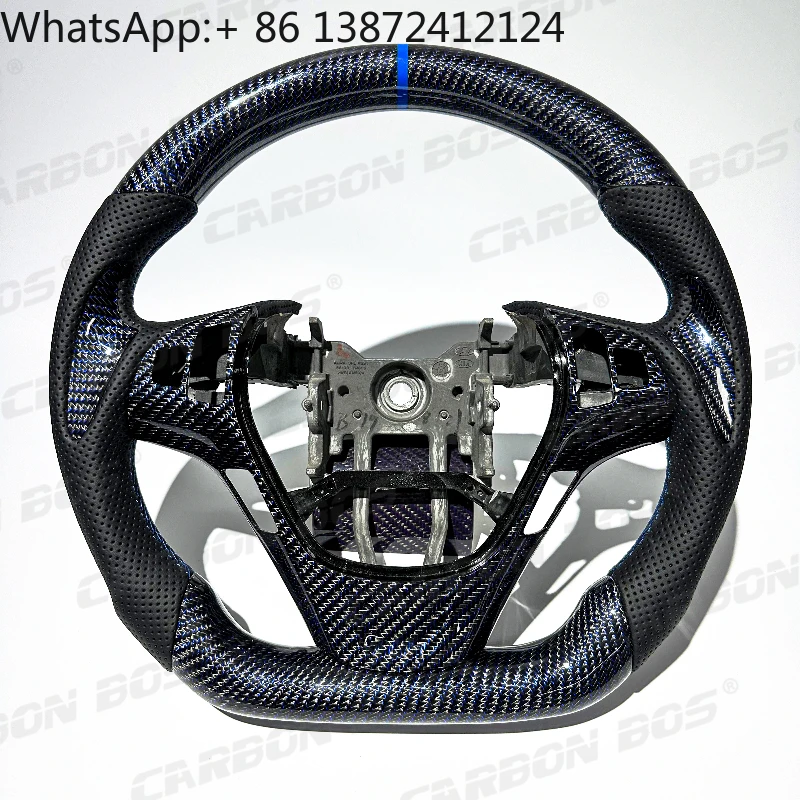 

Blue Carbon Fiber Car Steering Wheel for Hyundai Genesis Car Parts