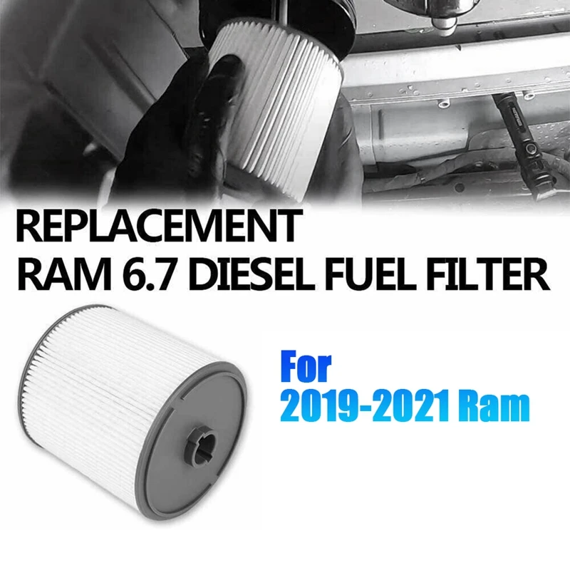 68436631AA Fuel/Water Seperator Filter For Dodge 2019-2021 Ram 2500 3500 4500 6.7L Cummins Turbo Diesel Accessories Parts