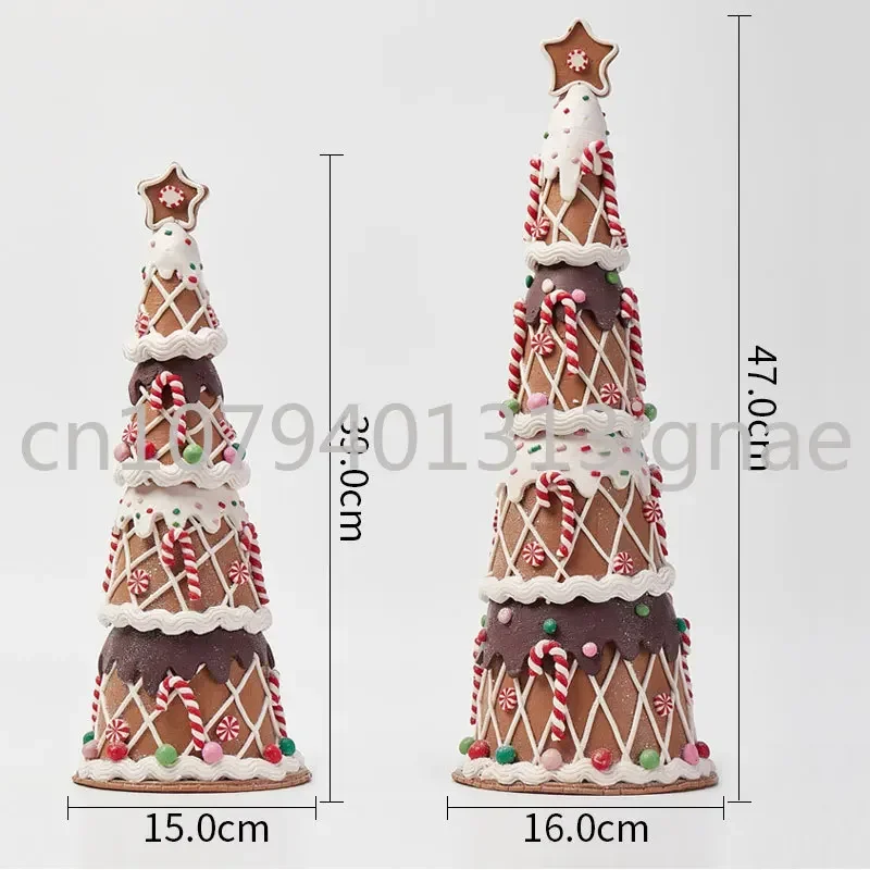 

Cross-Border New Polymer Clay Tree Wholesale Chistas Lollipop Cane Tree Ornaments Gift