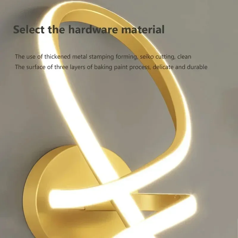 Plafonnier LED au Design Minimaliste Moderne, Luminaire Décoratif d\'Nik, Idéal pour un Couloir, une Entrée, des Escaliers