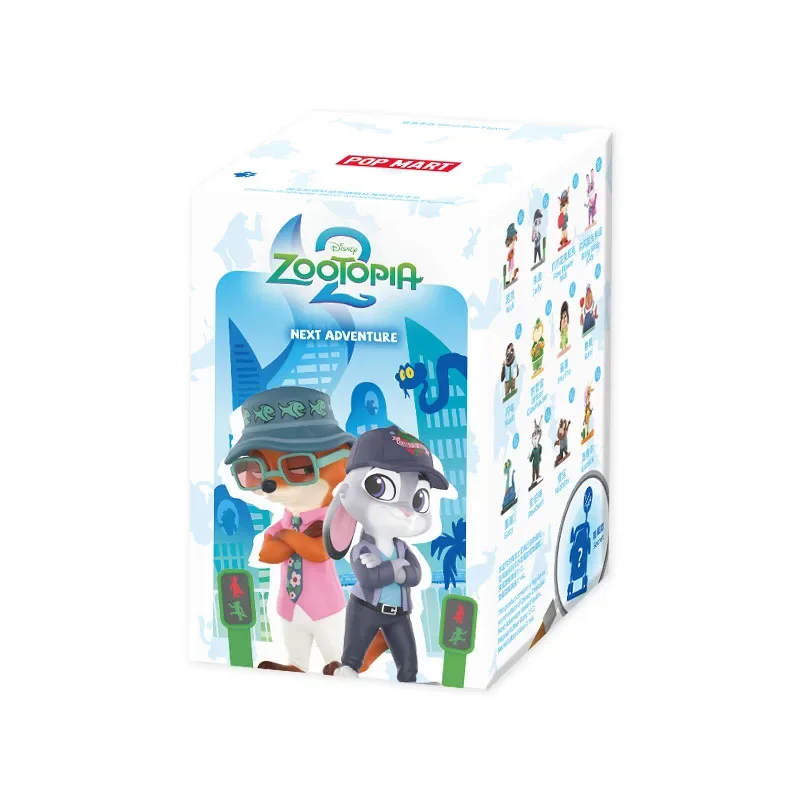 POP MART Disney Zootopia: Next Adventure Series Mystery Box Genuine Blind Box Guess Bag Ornament Figurines Home Decor Desktop image 3
