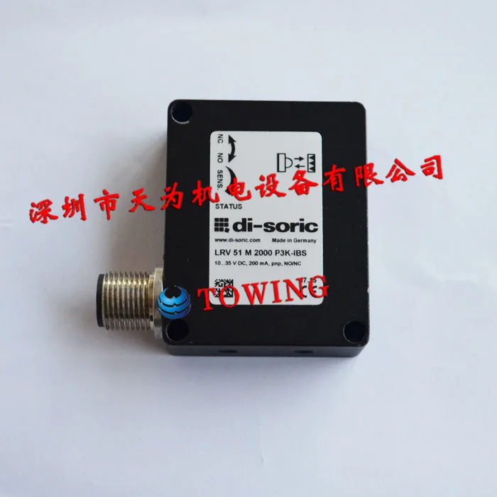 Genuine - Quality Assurance For One Year, Deshuori Di-soric Laser Sensor LRV 51 M 2000 P3K-IBS