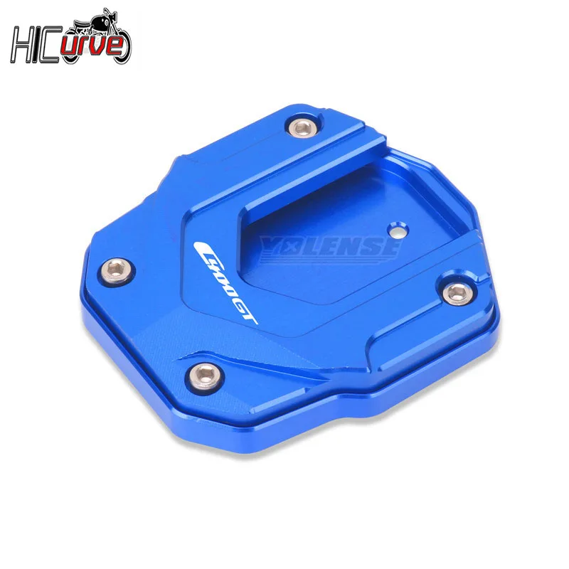 Motorcycle Kickstand Foot Side Stand Extension Pad Support Plate Enlarge Stand For BMW C400X C400GT C400 X GT K51 2019-2023