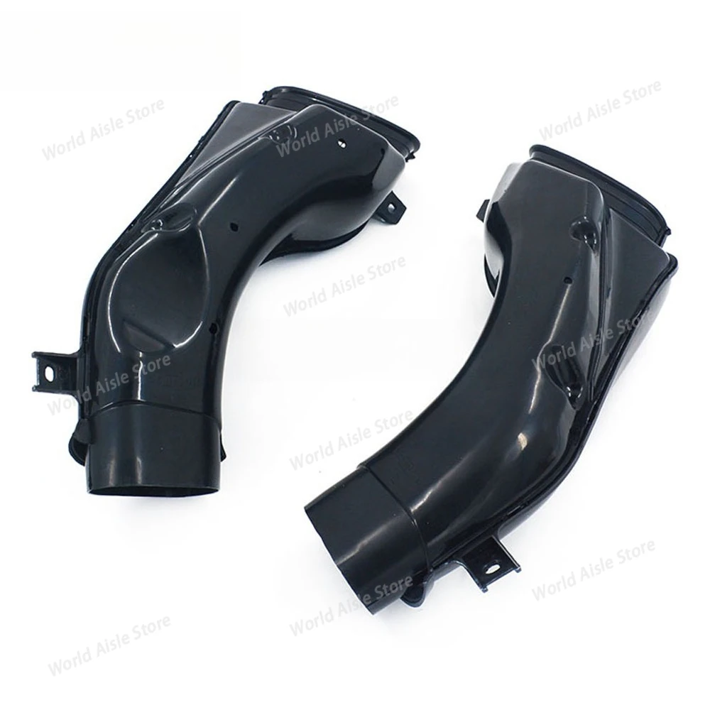 2PCS For Suzuki Plastic Air Intake Pipe Motorcycle Accessory for K1/K2 (2001-2002)