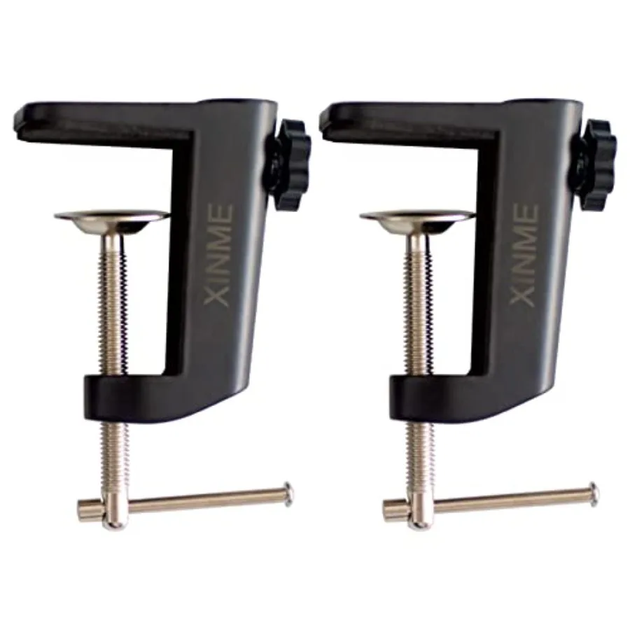 Desk lamp Clamp: 2PACK 1/2 Enlarge Hole Replacement C Clamp for Desk Light, Magnifying Glass with Light, Table Mic Stand, Mic A