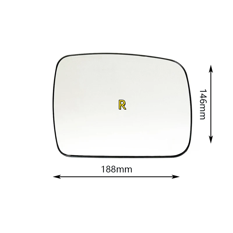 Car Left/Right Side Heated Mirror Glass for Land Rover Rover 2 Discover 4 Range Rover Sport Mirror Reverse lens Rearview mirror