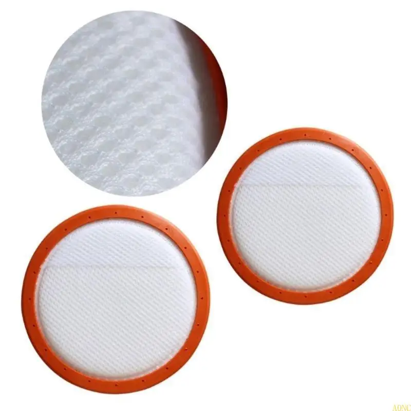 A0NC Replacement Washable Vacuum Cleaner Round HV Filter Cotton HEPA Filters