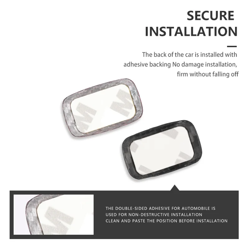 For Volvo V40 Car Engine Start Stop Button Cover Real Carbon Fiber Sticker 2013 2014 2015 2016 2017 2018 2019