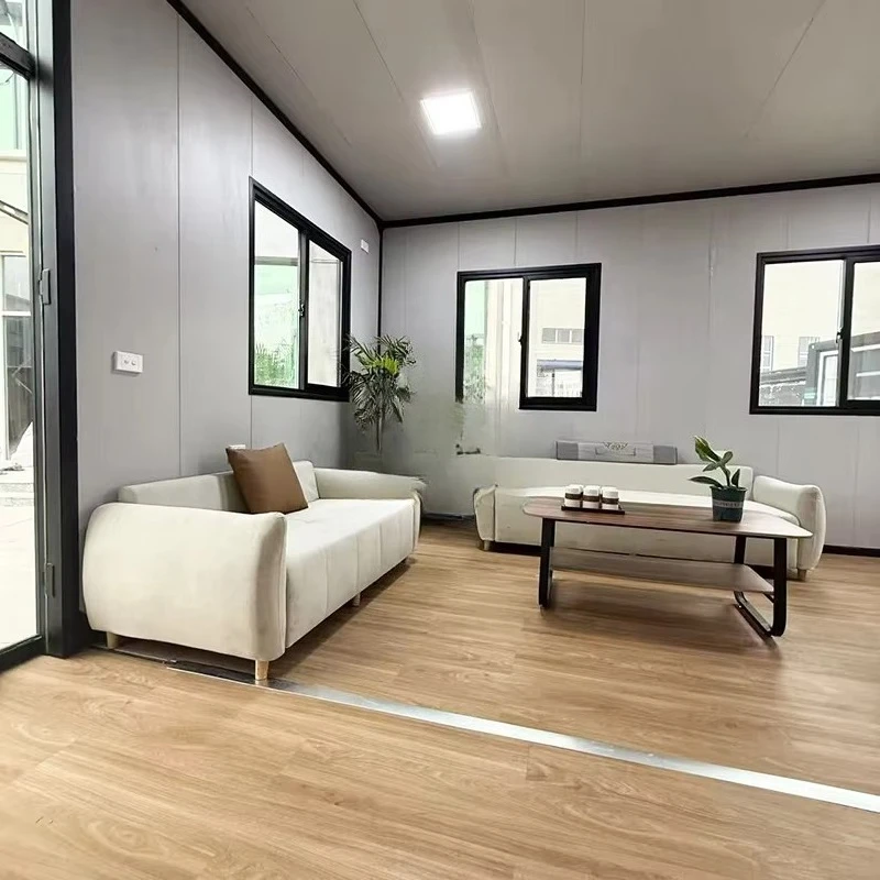 تخصيص 20ft 40ft حاوية منزل توسيع الجاهزة منزل 4 غرفة نوم وحدات المنزل الحديثة المحمول Casas شقة