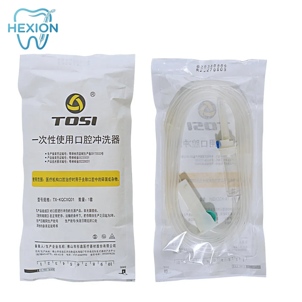 HEXION 10-50PCS Dental Implant Surgical Flushing Pipe Irrigation Tubing Dentist Water Pipe Transparent Disposable Tube Match NSK