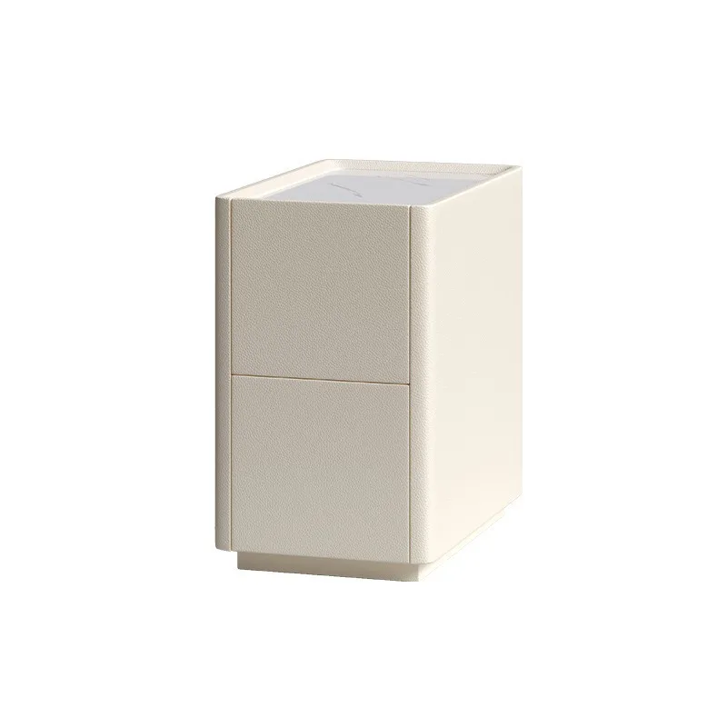 Extremely narrow bedside table, small solid wood simple and modern 30 cm narrow cabinet, narrow crevice cabinet