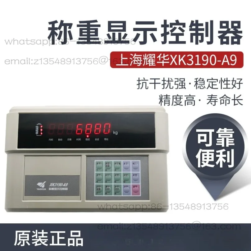 XK3190-A9 + P Meter Weighing Display A9 Printing Meter