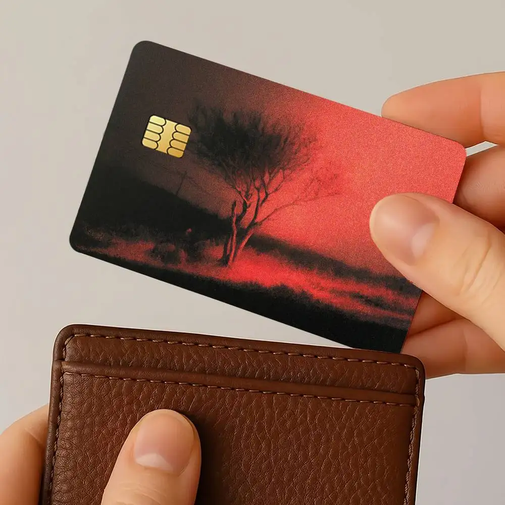 Singer Joji Piss In The Wind Credit Card Stickers Skin For Bank Bus Metro 4PCS Cover Film Gift