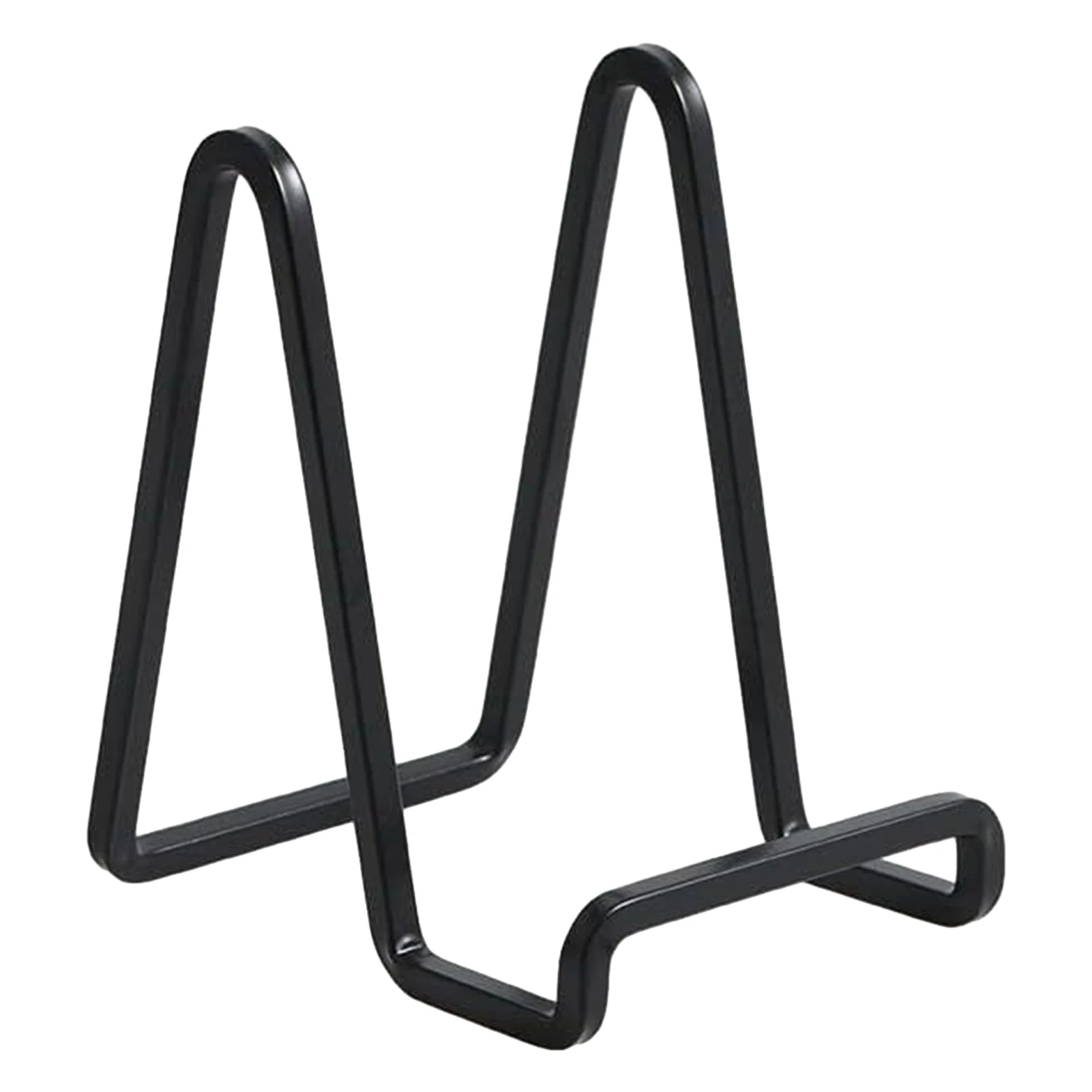 Photo Frame Display Stand Decorative Metal Picture Easel Stand Holder High Stability Rustproof Tabletop Plate Stand Home Decor