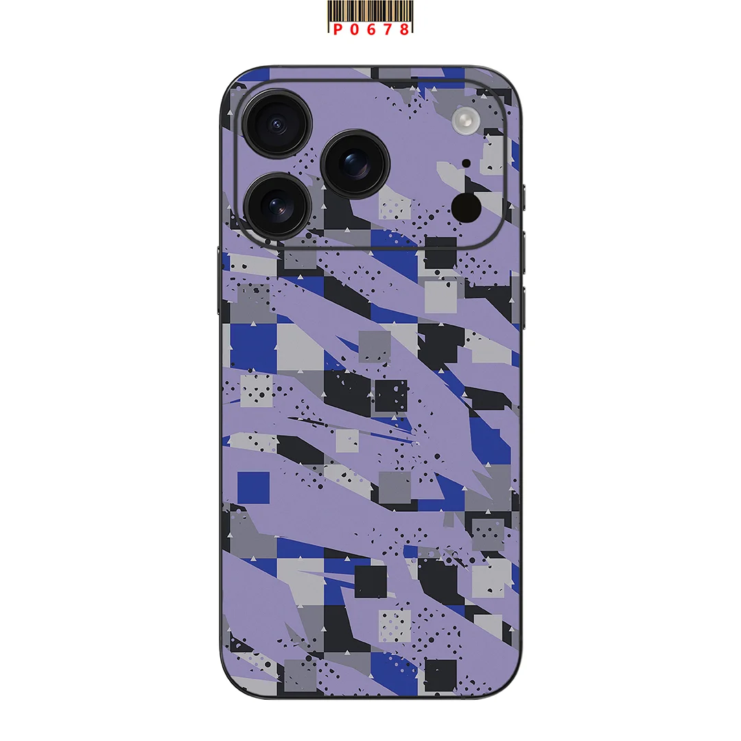 Para Apple iPhone17 Air 16 15 14 13 Pro Max cubierta trasera de cuerpo completo calcomanía piel 3D película protectora trasera de fibra de carbono