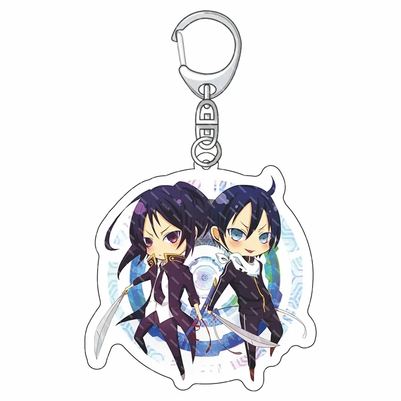 Noragami Keychain Anime 6cm Aesthetic Accesories Cute Aestethic Accessories Character Keychain Keyring Backpack Pendant Kid Gift