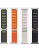 Original Strap for Apple Watch Ultra Band 49mm 44mm 45mm 40mm 41mm 42mm 38mm Alpine Loop Bracelet Correa Iwatch 9 8 7 SE 6 5 4 3