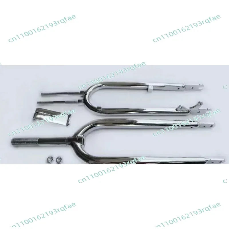 Classic Retro Bicycle Disc Brake Parts Accessory Components Front Fork 20/24/26/29 Bicycle Low Rider Dual Spring