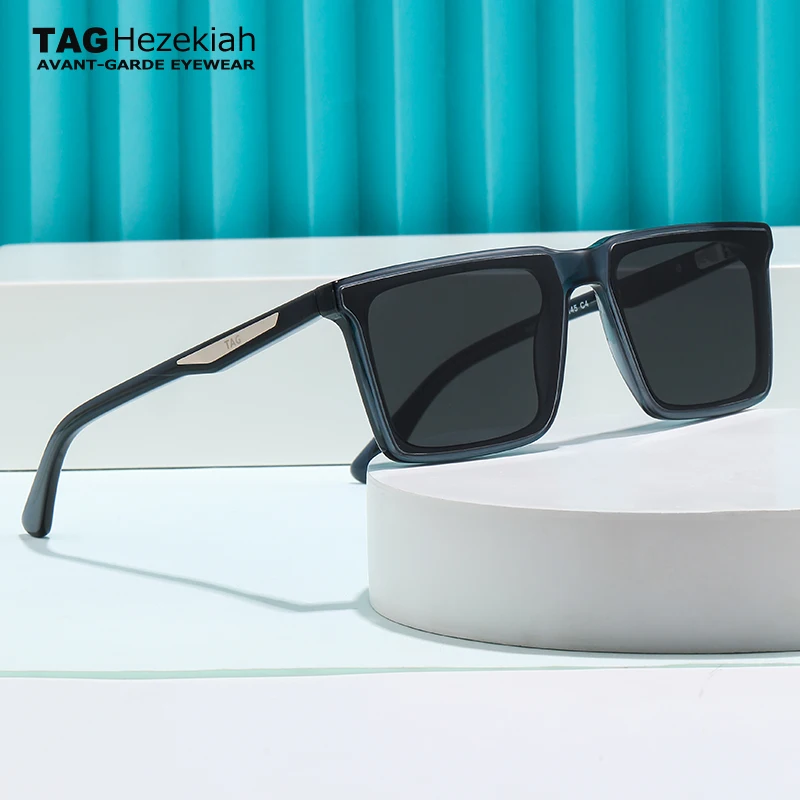 

TAG Hezekiah, элитный бренд, винтажные поляризационные солнцезащитные очки для мужчин и женщин, солнцезащитные очки в стиле ретро для вождения, модные солнцезащитные очки из ацетата UV400 S8569