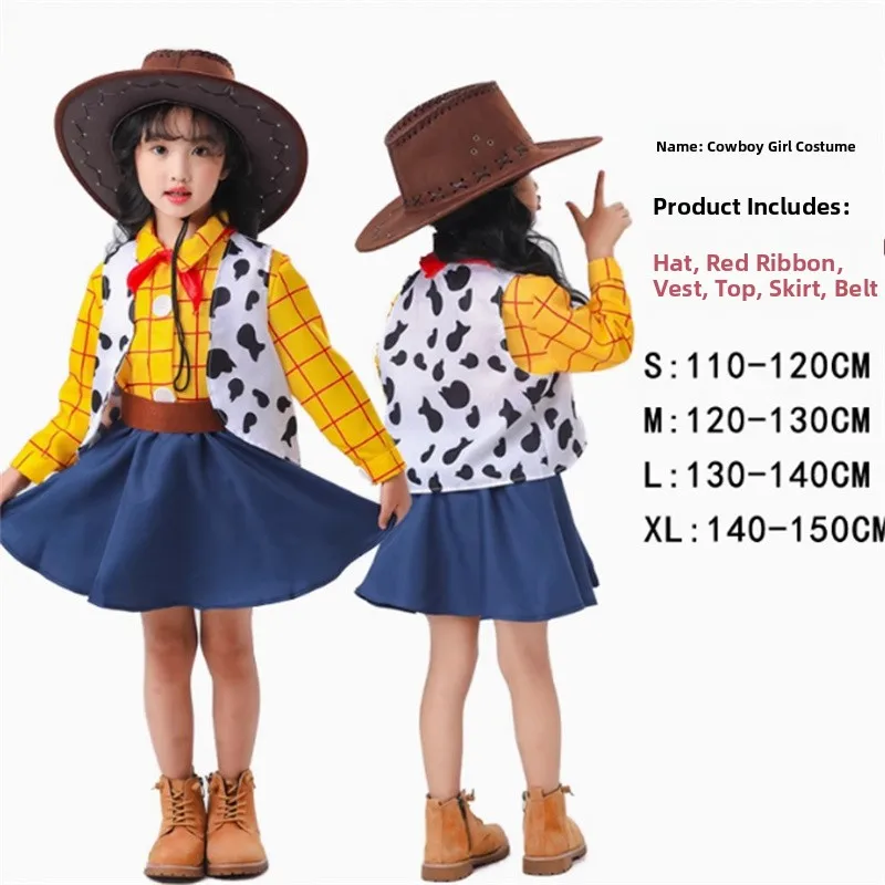 Hoodie Western Cowboy Cosplay Costume ex Stage Performance loween Par Outfit Men's Women's Traditional Chinese Opera