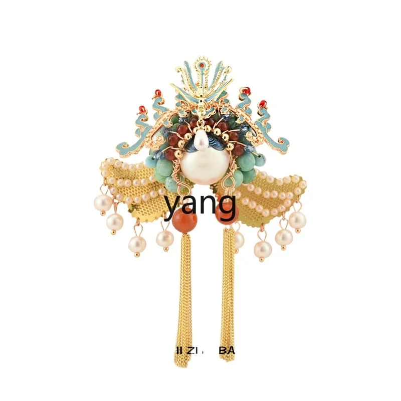 

LMM Phoenix Crown Brooch Original Delicate Pin Knife Madan Accessories Gift