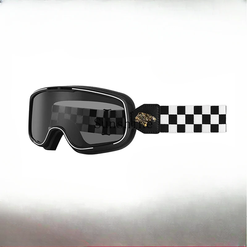 

Motorcycle Helmet Mask Eye Protection Vintage Cruising Helmet Riding Windshield