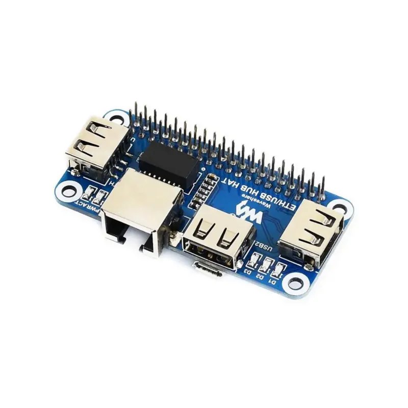 5V Ethernet Expansion Board USB HUB Module HAT Shield Starter Kit dla RPI Raspberry Pi 0 Zero 2 W 0W 2 W 3B Plus 3 4 Model B 4B