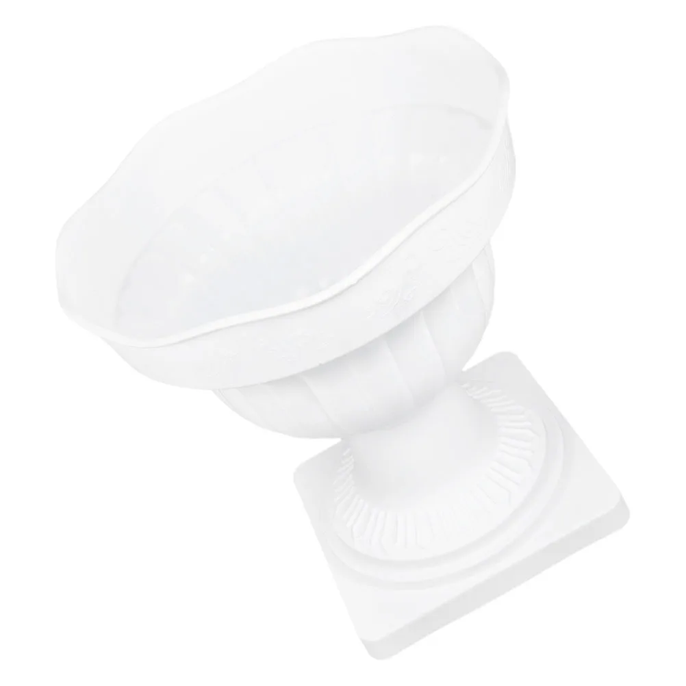 

Roman Style Plastic Flowerpot Vintage Decorative Planter Urn Vase for Succulents Wedding Party Indoor Outdoor Use