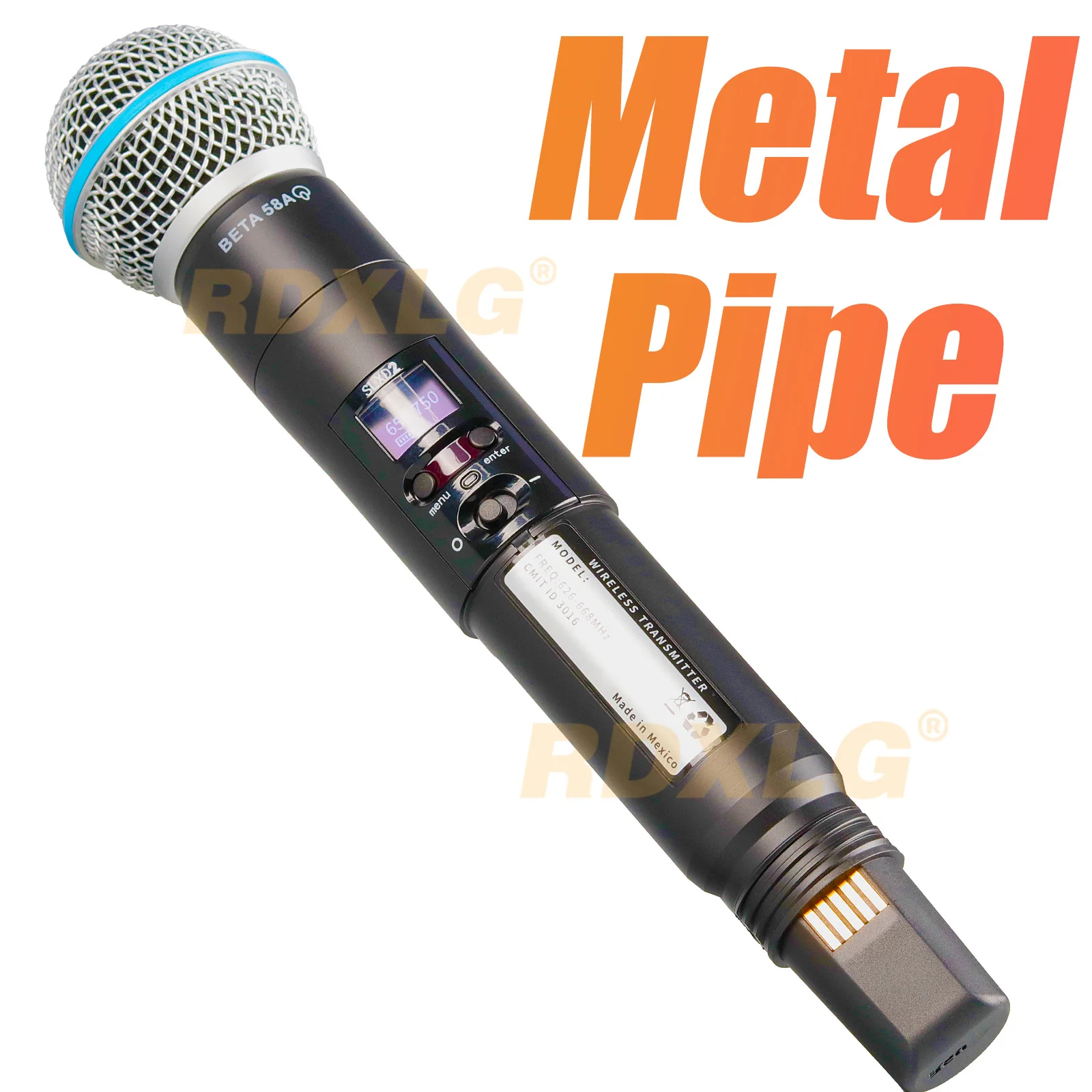 RDXLG SLXD+ Digital Wireless Microphone Professional Stage Performance True Diversity 1 Channel Karaoke SLXD4 Condenser Microfo
