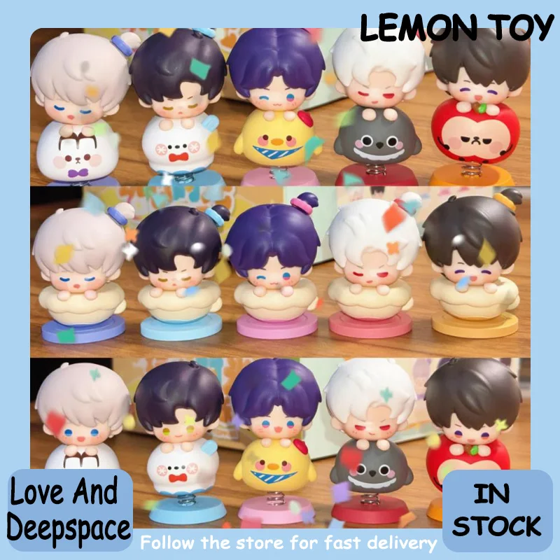 In Stock Genuine Love and Deepspace Playful Time Stackable Blind Box Bag Figure Ornament Otome Game Merch Gift for Fans