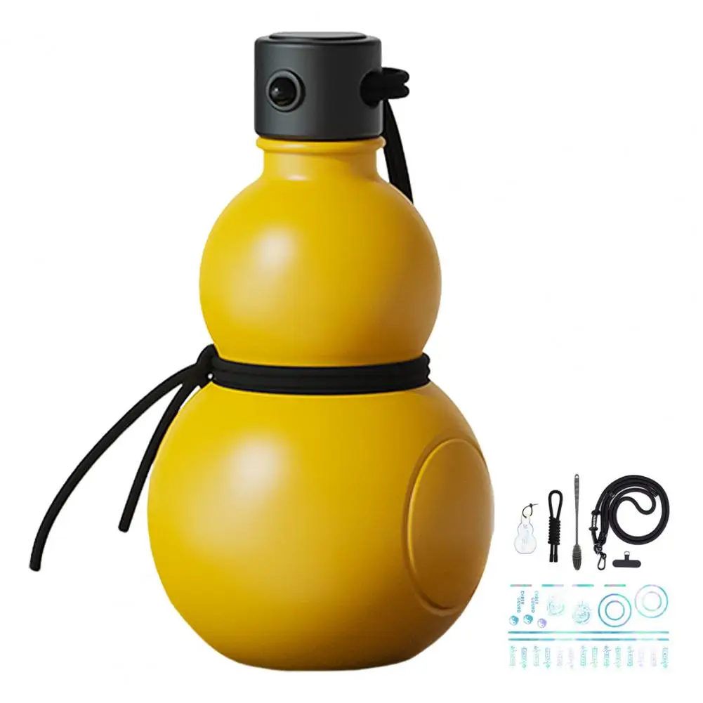 900ML Gourd Water Bottle Vintage Chinese Wukong Drinking Bottle Large Capacity Portable Outdoor Travel Fitness Sports Water Cup