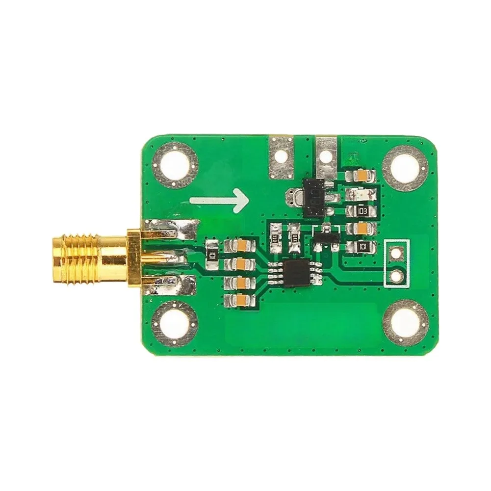 1Pc AD8313 RF Logarithmic Detector Module 50 Ohm 7-15V For Signal Power Measurement And Testing Board Green PCB