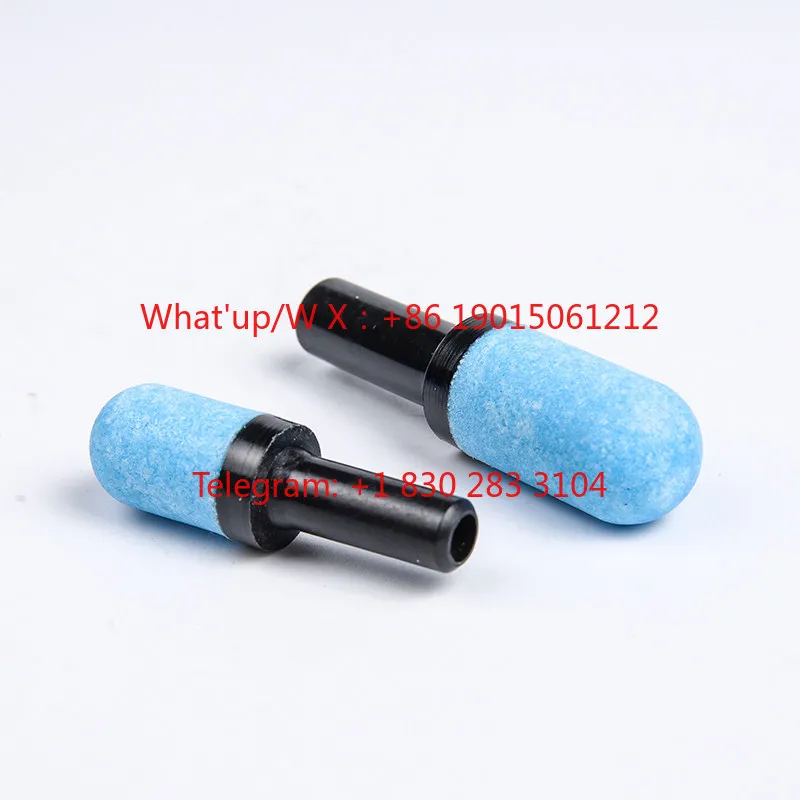10pcs  Quick Plug All Plastic, Blue, Dust Removal, Noise Reduction Breathable Cap, Exhaust S906 Round Head