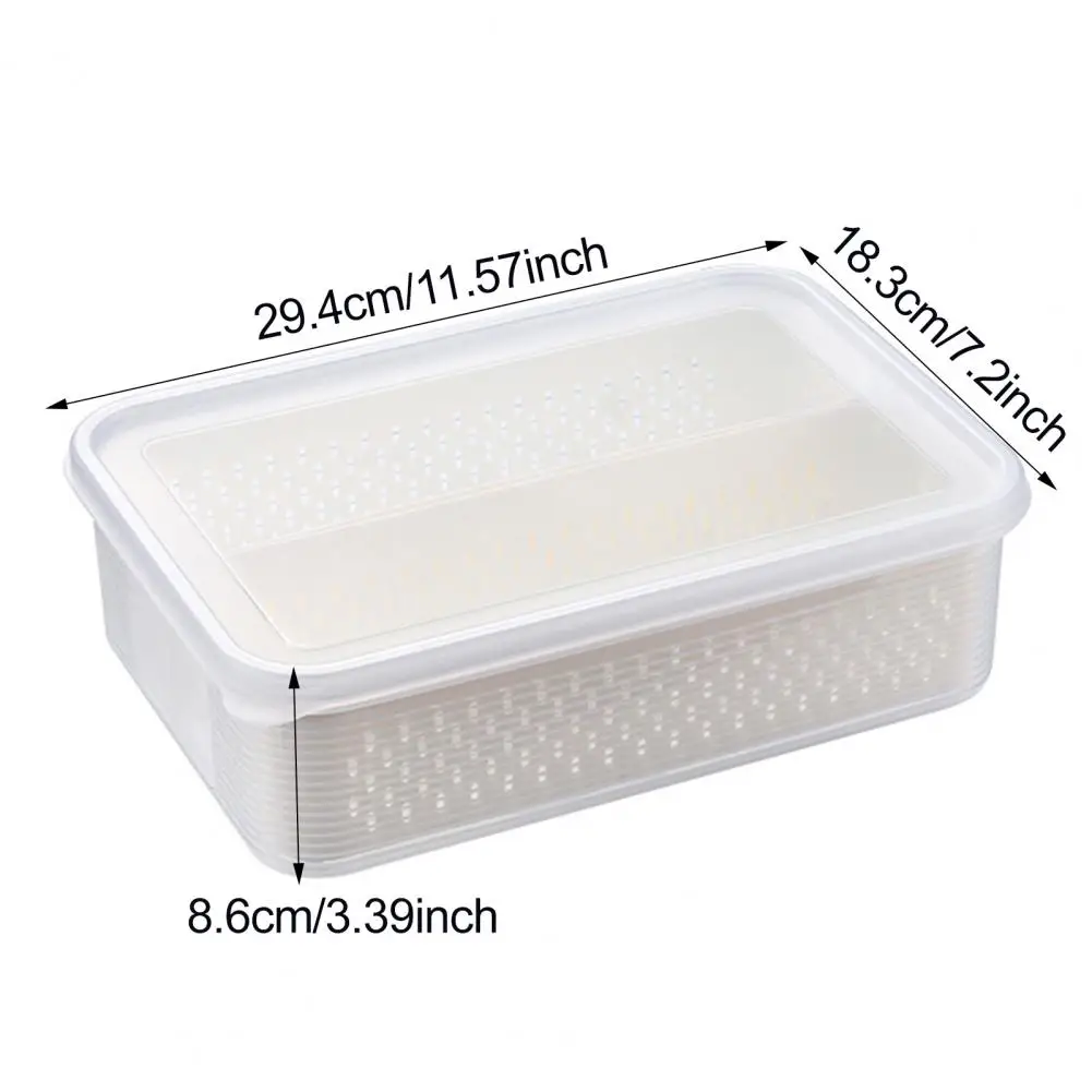 Food Storage Box Divided Snack Serving Tray with Lid BPA Free 6 Compartments Snack Box Portable Storage Organizer