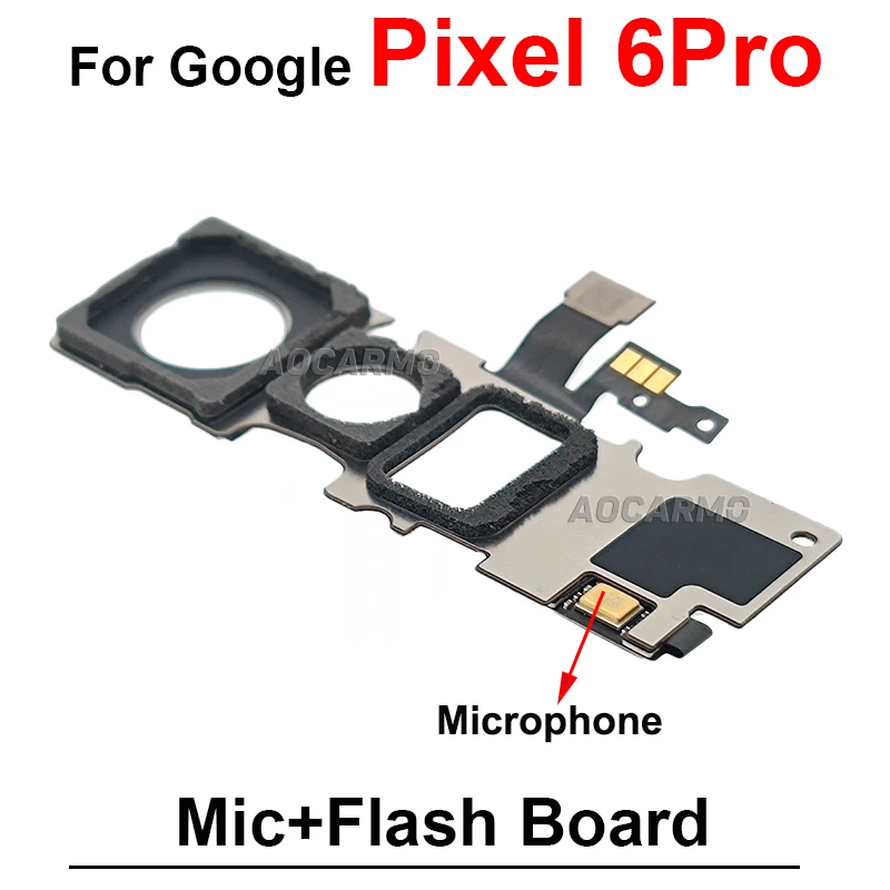 For Google Pixel 6 6Pro Pro Microphone And Flash Light Small Board Replacement Part