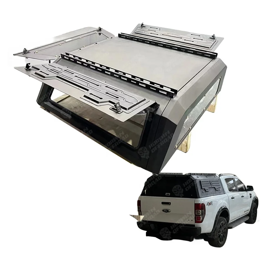 

Aluminum Canopy Cover Hardtop Topper Camper Cover Truck Canopy For Ranger 2015-2022/2023