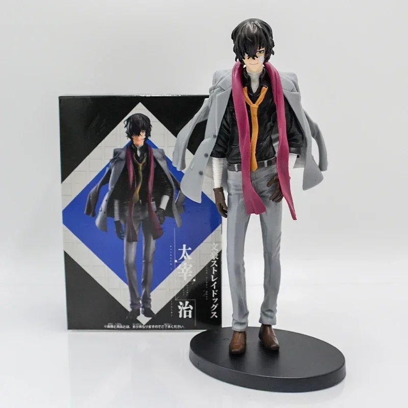 14cm Bungo Stray Dogs Nakahara Chuuya Anime Figure #657 Dazai Osamu Action Figure Edogawa Rampo Figurine Model Doll Toys Gifts