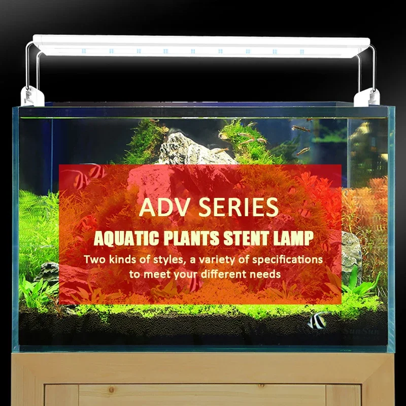 Large Fish Tank Aquarium Led Ornamental Fish Lighting Creative Light Aquarium Supplies Fish Tank Color Changing Light