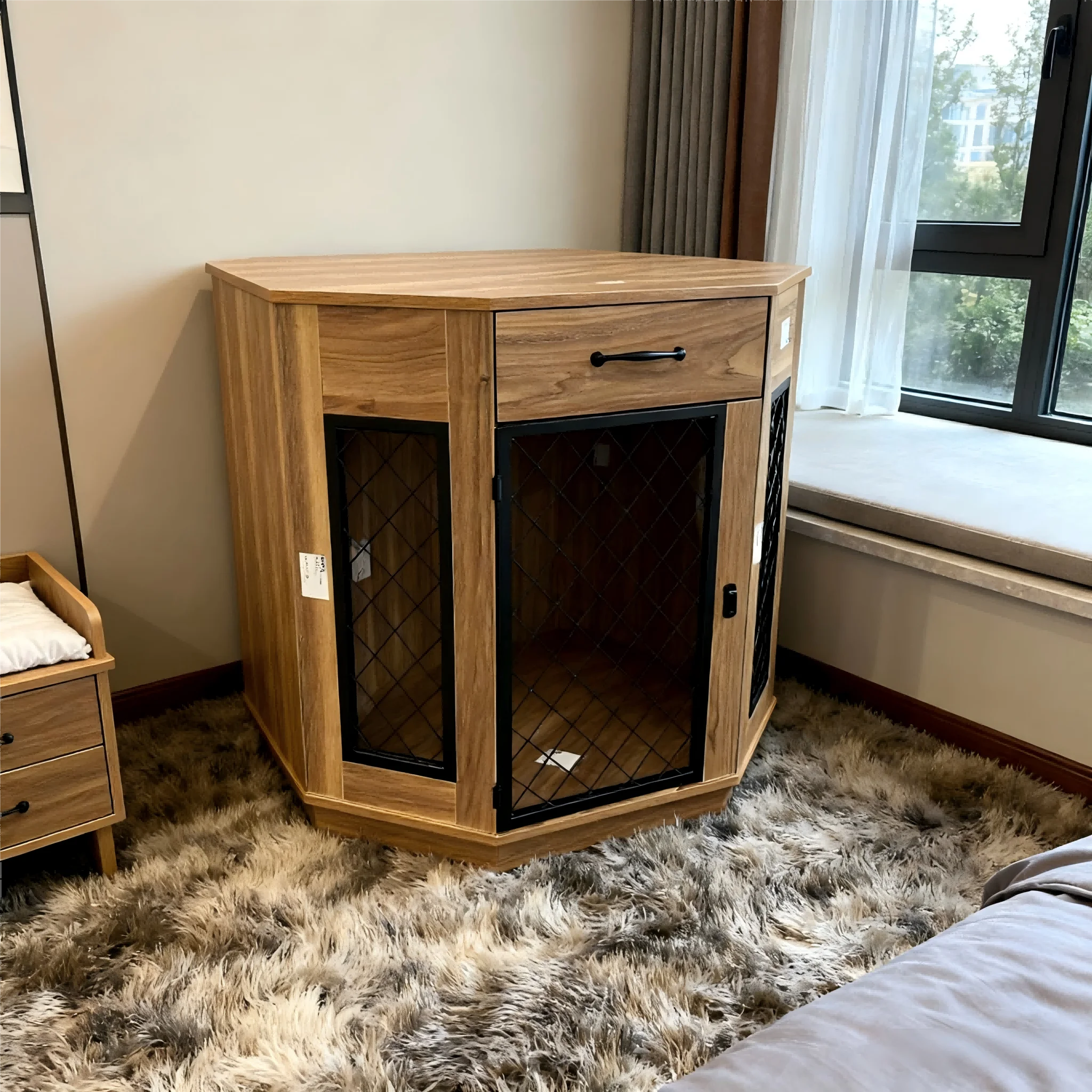 

Wooden Pet Cabinet Living Room Furniture Pet Bedroom Cabinet for Pet Home