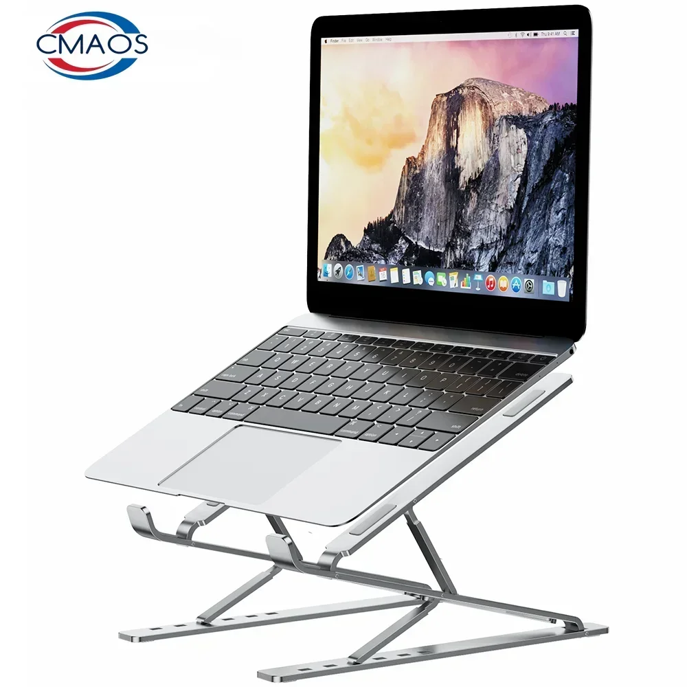 

Portable Laptop Stand Aluminium Support Laptop Base For Macbook Pro Holder Adjustable PC Tablet Stand Computer Accessories